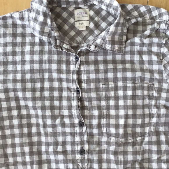 Jcrew half button up - Picture 2 of 2